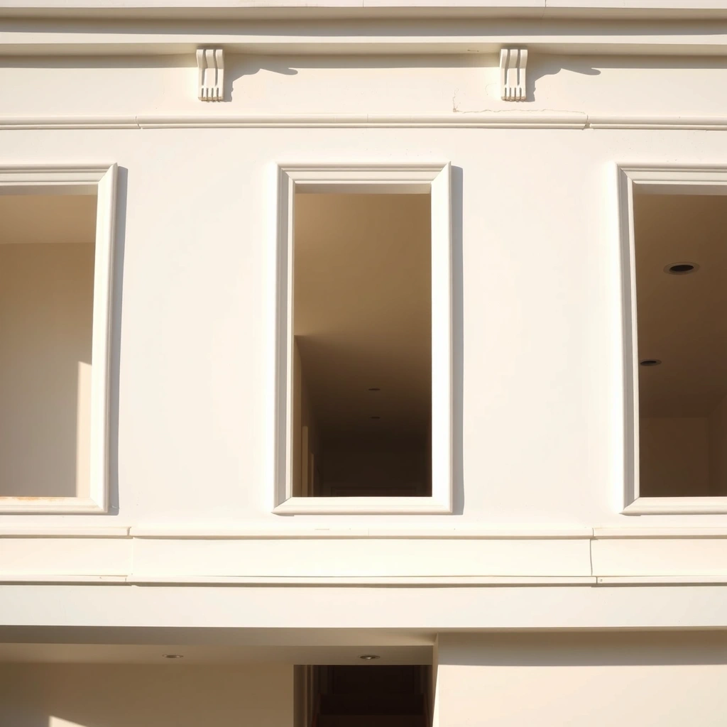 Detalle arquitectónico moderno